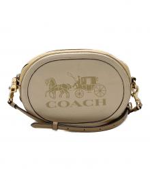 COACH（コーチ）の古着「ショルダーバッグ」｜ベージュ×ホワイト