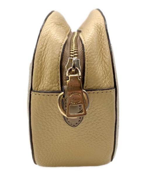 COACH（コーチ）COACH (コーチ) ショルダーバッグ ベージュ×ホワイトの古着・服飾アイテム