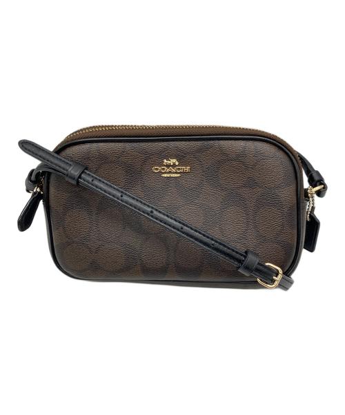 COACH（コーチ）COACH (コーチ) ショルダーポーチ ブラウンの古着・服飾アイテム
