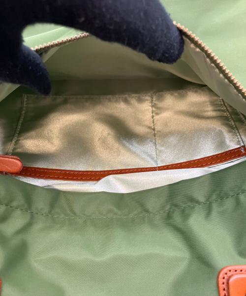 HALEINE（アレンヌ）HALEINE (アレンヌ) トラベルバッグ グリーンの古着・服飾アイテム