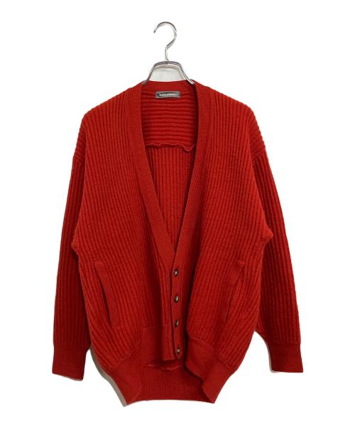 ISSEY MIYAKE MEN（イッセイミヤケメン）ISSEY MIYAKE MEN (イッセイミヤケメン) 厚手カーディガン レッド サイズ:SIZE Freeの古着・服飾アイテム