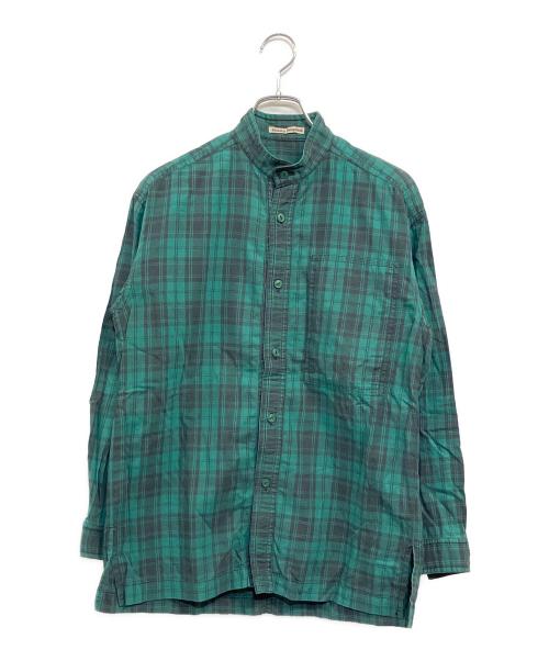 ISSEY MIYAKE（イッセイミヤケ）ISSEY MIYAKE (イッセイミヤケ) 長袖シャツ グリーン サイズ:SIZE Sの古着・服飾アイテム