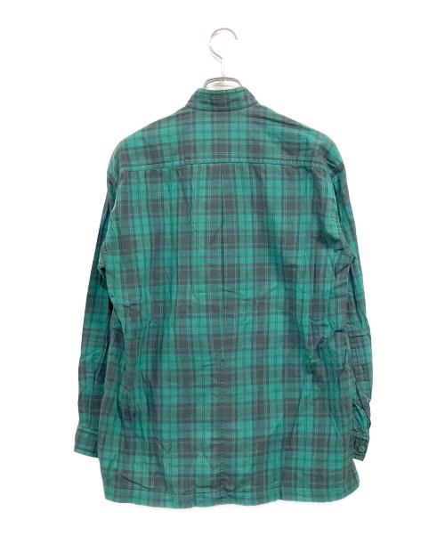 ISSEY MIYAKE（イッセイミヤケ）ISSEY MIYAKE (イッセイミヤケ) 長袖シャツ グリーン サイズ:SIZE Sの古着・服飾アイテム