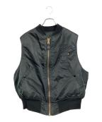 ALPHA INDUSTRIESアルファインダストリーズ）の古着「FV-2 Flyer's Vest」｜ブラック