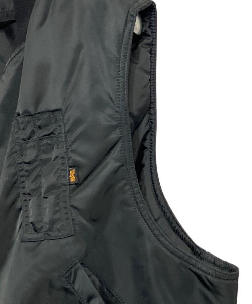 ALPHA INDUSTRIES（アルファインダストリーズ）ALPHA INDUSTRIES (アルファインダストリーズ) FV-2 Flyer's Vest ブラック サイズ:SIZE 3L (US XL)の古着・服飾アイテム