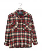 PENDLETONペンドルトン）の古着「長袖シャツ」｜レッド×グリーン