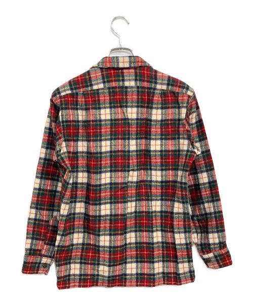 PENDLETON（ペンドルトン）PENDLETON (ペンドルトン) 長袖シャツ レッド×グリーン サイズ:SIZE US Mの古着・服飾アイテム