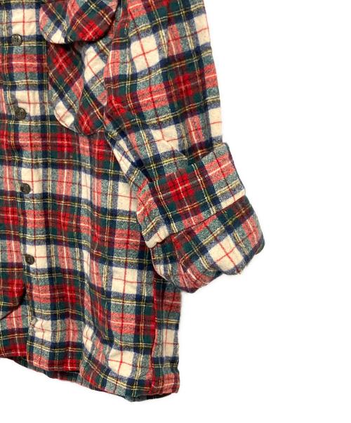 PENDLETON（ペンドルトン）PENDLETON (ペンドルトン) 長袖シャツ レッド×グリーン サイズ:SIZE US Mの古着・服飾アイテム