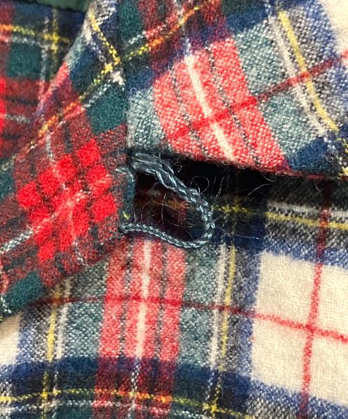 PENDLETON（ペンドルトン）PENDLETON (ペンドルトン) 長袖シャツ レッド×グリーン サイズ:SIZE US Mの古着・服飾アイテム