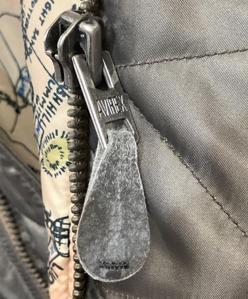 AVIREX（アヴィレックス）AVIREX (アヴィレックス) N-3B グレー サイズ:SIZE Lの古着・服飾アイテム