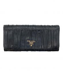 PRADA（プラダ）の古着「長財布」｜ブラック