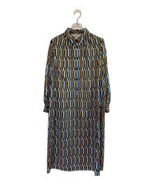 MACKINTOSH LONDON（マッキントッシュ ロンドン）の古着「長袖ワンピース」｜ブルー