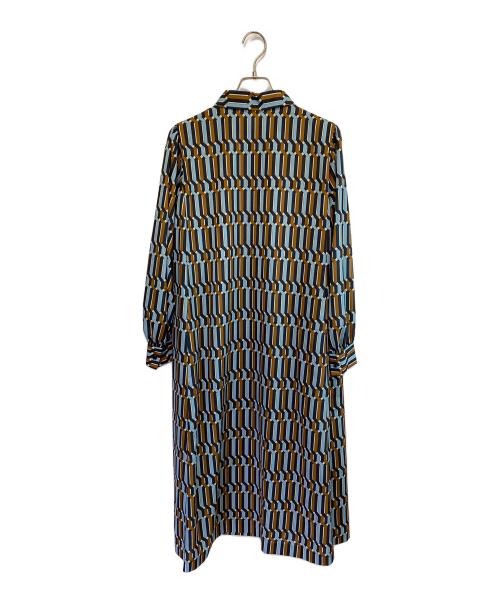 MACKINTOSH LONDON（マッキントッシュ ロンドン）MACKINTOSH LONDON (マッキントッシュ ロンドン) 長袖ワンピース ブルー サイズ:SIZE 40 (11号 M) 未使用品の古着・服飾アイテム