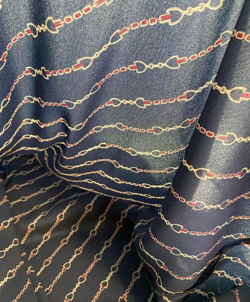 MACKINTOSH LONDON（マッキントッシュ ロンドン）MACKINTOSH LONDON (マッキントッシュ ロンドン) 長袖ワンピース ネイビー サイズ:SIZE 40 (11号 M) 未使用品の古着・服飾アイテム