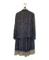 NEWYORKER (ニューヨーカー) 24AW イルミネーションプリント ブラウス+スカート ネイビー サイズ:SIZE 11R 未使用品：22000円