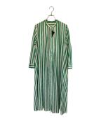 MACKINTOSH LONDONマッキントッシュ ロンドン）の古着「長袖ワンピース」｜グリーン