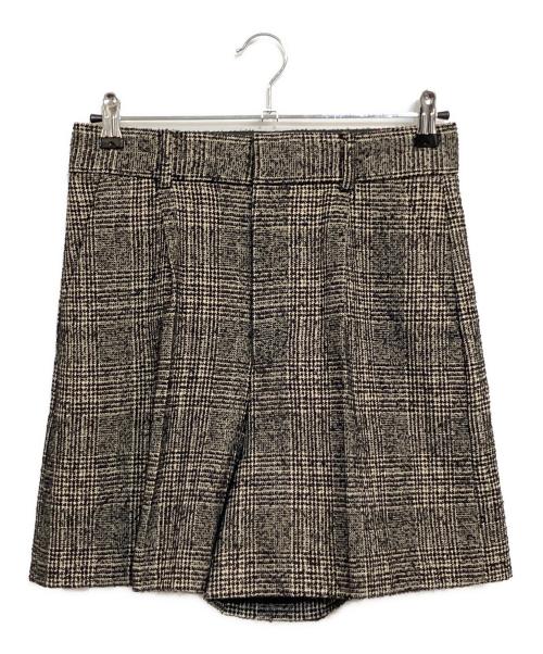 DRESSTERIOR（ドレステリア）DRESSTERIOR (ドレステリア) ループグレンチェックショートパンツ ブラック サイズ:SIZE 40 (L) 未使用品の古着・服飾アイテム