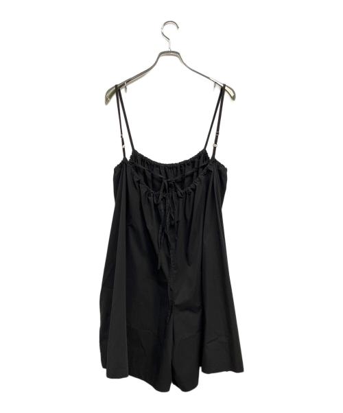 HAVERSACK（ハバーサック）HAVERSACK (ハバーサック) ショートオールインワン ブラック サイズ:SIZE 1 (M)の古着・服飾アイテム