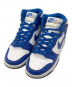 NIKEナイキ）の古着「DUNK HIGH RETRO」｜ブルー×ホワイト