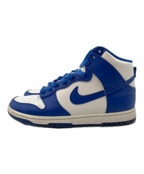 NIKE（ナイキ）NIKE (ナイキ) DUNK HIGH RETRO ブルー×ホワイト サイズ:SIZE 24.5cmの古着・服飾アイテム