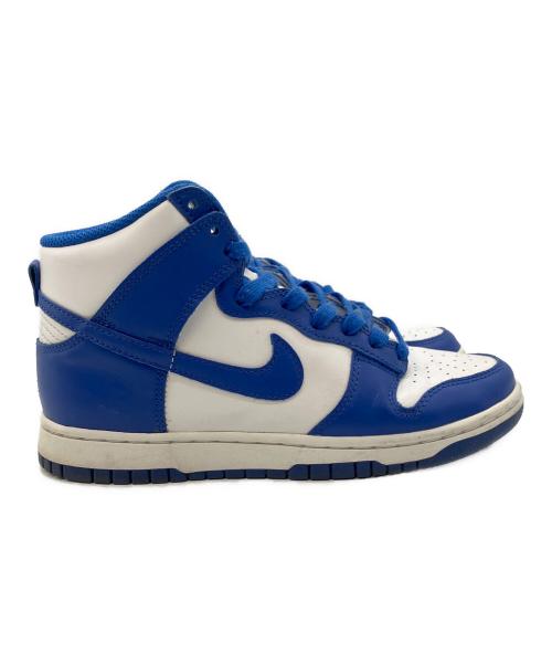 NIKE（ナイキ）NIKE (ナイキ) DUNK HIGH RETRO ブルー×ホワイト サイズ:SIZE 24.5cmの古着・服飾アイテム