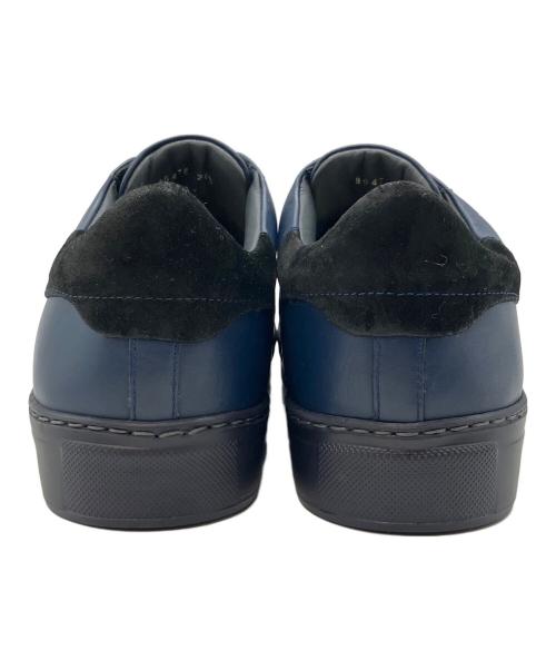 LANVIN en Bleu（ランバンオンブルー）LANVIN en Bleu (ランバンオンブルー) クロスエラスティックスリッポンスニーカー ネイビー サイズ:SIZE 26.5cmの古着・服飾アイテム