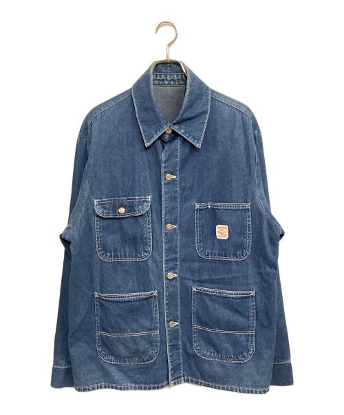 Pointer（ポインター）Pointer (ポインター) カバーオール インディゴ サイズ:SIZE 44の古着・服飾アイテム