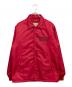 AVIREX（アヴィレックス）の古着「VARSITY COACH JACKET」｜レッド