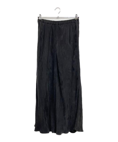 Spick and Span（スピック＆スパン）Spick and Span (スピック＆スパン) キュプラフィブリルタフタフレアスカート ブラック サイズ:SIZE 38 (M)の古着・服飾アイテム