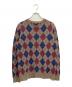 A.P.C.（アーペーセー）の古着「薄手ニット」｜ブラウン×ネイビー