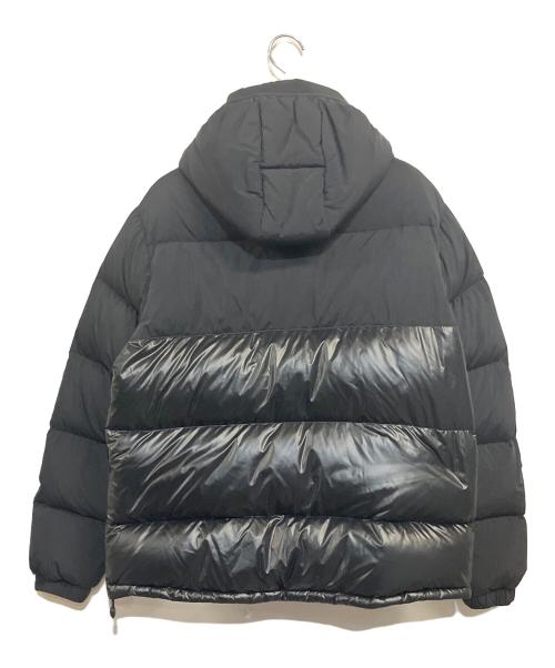 adidas Originals（アディダスオリジナル）adidas Originals (アディダスオリジナル) DOWN REGEN HOODED BLOCK PUFFER JACKET ブラック サイズ:SIZE Mの古着・服飾アイテム