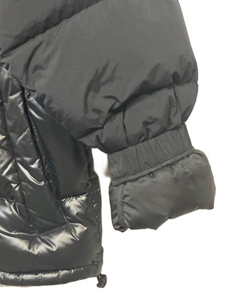 adidas Originals（アディダスオリジナル）adidas Originals (アディダスオリジナル) DOWN REGEN HOODED BLOCK PUFFER JACKET ブラック サイズ:SIZE Mの古着・服飾アイテム