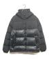 adidas Originals（アディダスオリジナル）の古着「DOWN REGEN HOODED BLOCK PUFFER JACKET」｜ブラック