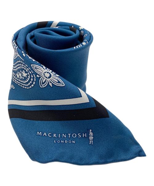 MACKINTOSH LONDON（マッキントッシュ ロンドン）MACKINTOSH LONDON (マッキントッシュ ロンドン) ペーズリーバンダナ ケンブリッジブルーの古着・服飾アイテム
