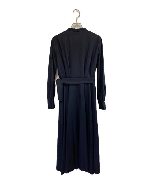 ANAYI（アナイ）ANAYI (アナイ) 24AW ハイカウントフラノフレアワンピース ブラック サイズ:SIZE 36 未使用品の古着・服飾アイテム