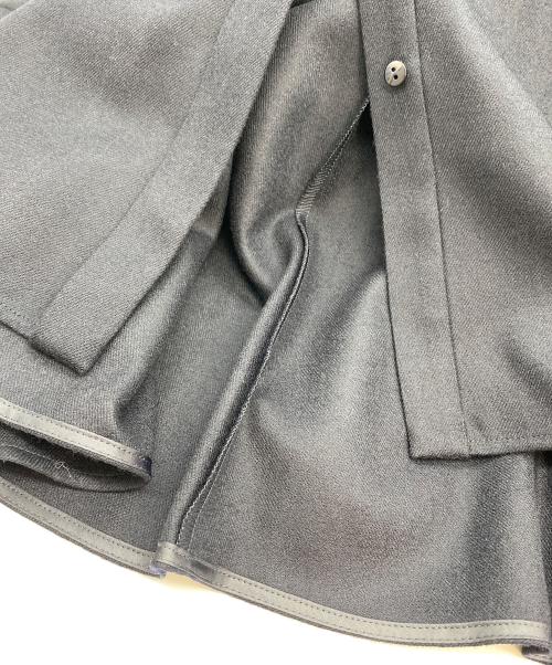 ANAYI（アナイ）ANAYI (アナイ) 24AW ハイカウントフラノフレアワンピース ブラック サイズ:SIZE 36 未使用品の古着・服飾アイテム