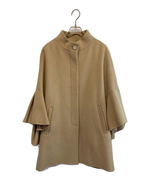 ANAYI（アナイ）ANAYI (アナイ) 22AW ウールナイロンリバーケープコート ピンクベージュ サイズ:SIZE 38 未使用品の古着・服飾アイテム