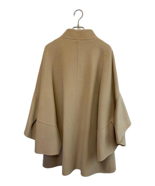 ANAYI（アナイ）ANAYI (アナイ) 22AW ウールナイロンリバーケープコート ピンクベージュ サイズ:SIZE 38 未使用品の古着・服飾アイテム