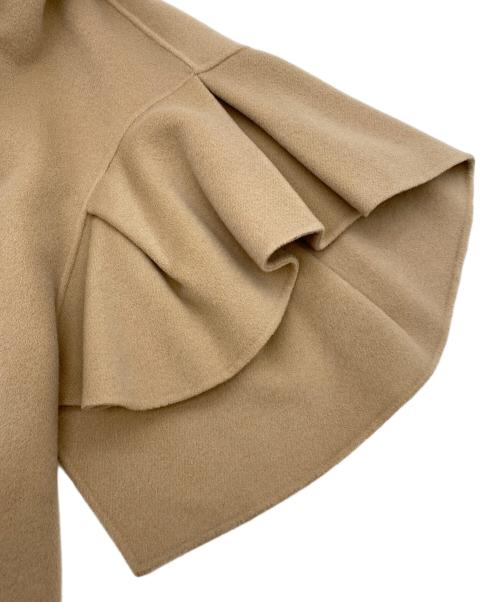 ANAYI（アナイ）ANAYI (アナイ) 22AW ウールナイロンリバーケープコート ピンクベージュ サイズ:SIZE 38 未使用品の古着・服飾アイテム
