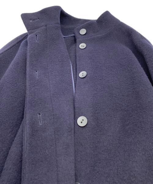 ANAYI（アナイ）ANAYI (アナイ) 22AW ウールナイロンリバーケープコート ネイビー サイズ:SIZE 38 未使用品の古着・服飾アイテム