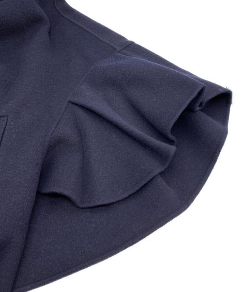 ANAYI（アナイ）ANAYI (アナイ) 22AW ウールナイロンリバーケープコート ネイビー サイズ:SIZE 38 未使用品の古着・服飾アイテム