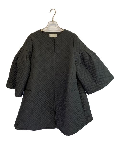 CELFORD（セルフォード）CELFORD (セルフォード) 23AW キルティングフレアコート ブラック サイズ:SIZE Freeの古着・服飾アイテム