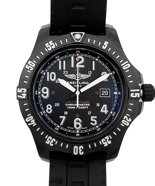 BREITLING（ブライトリング）BREITLING (ブライトリング) スカイランサー ブラック サイズ:50ｍｍの古着・服飾アイテム