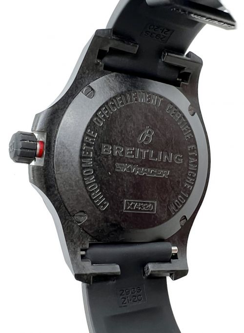 BREITLING（ブライトリング）BREITLING (ブライトリング) スカイランサー ブラック サイズ:50ｍｍの古着・服飾アイテム