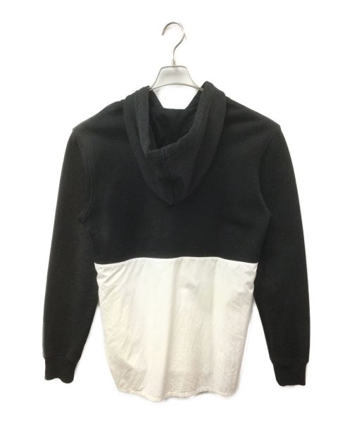 KRIS VAN ASSCHE（クリス ヴァン アッシュ）KRIS VAN ASSCHE (クリス ヴァン アッシュ) 切替プルオーバーパーカー ブラック サイズ:Mの古着・服飾アイテム