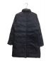 mizuiro-ind (ミズイロインド) ステンカラーダウンコート ネイビー サイズ:-：6000円
