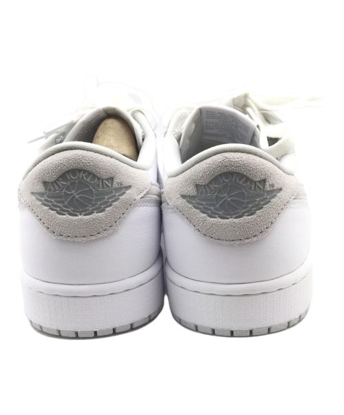 NIKE（ナイキ）NIKE (ナイキ) AIRJORDAN 1 LOW OG ホワイト サイズ:28の古着・服飾アイテム