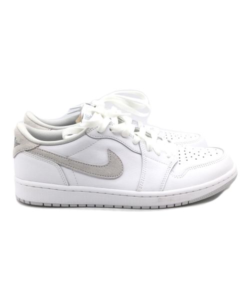 NIKE（ナイキ）NIKE (ナイキ) AIRJORDAN 1 LOW OG ホワイト サイズ:28の古着・服飾アイテム