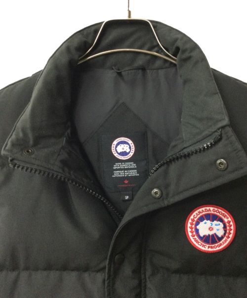 CANADA GOOSE（カナダグース）CANADA GOOSE (カナダグース) GARSON VEST ブラック サイズ:S/Pの古着・服飾アイテム