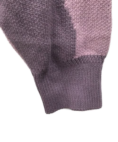 ENDRECHERI（エンドリケリー）ENDRECHERI (エンドリケリー) ZOZO (ゾゾ) OUR CONTINENT KNIT パープル パープル サイズ:FREEの古着・服飾アイテム